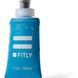 Fitly Soft Flask Shrink as You Drink Water Bottle NWOT